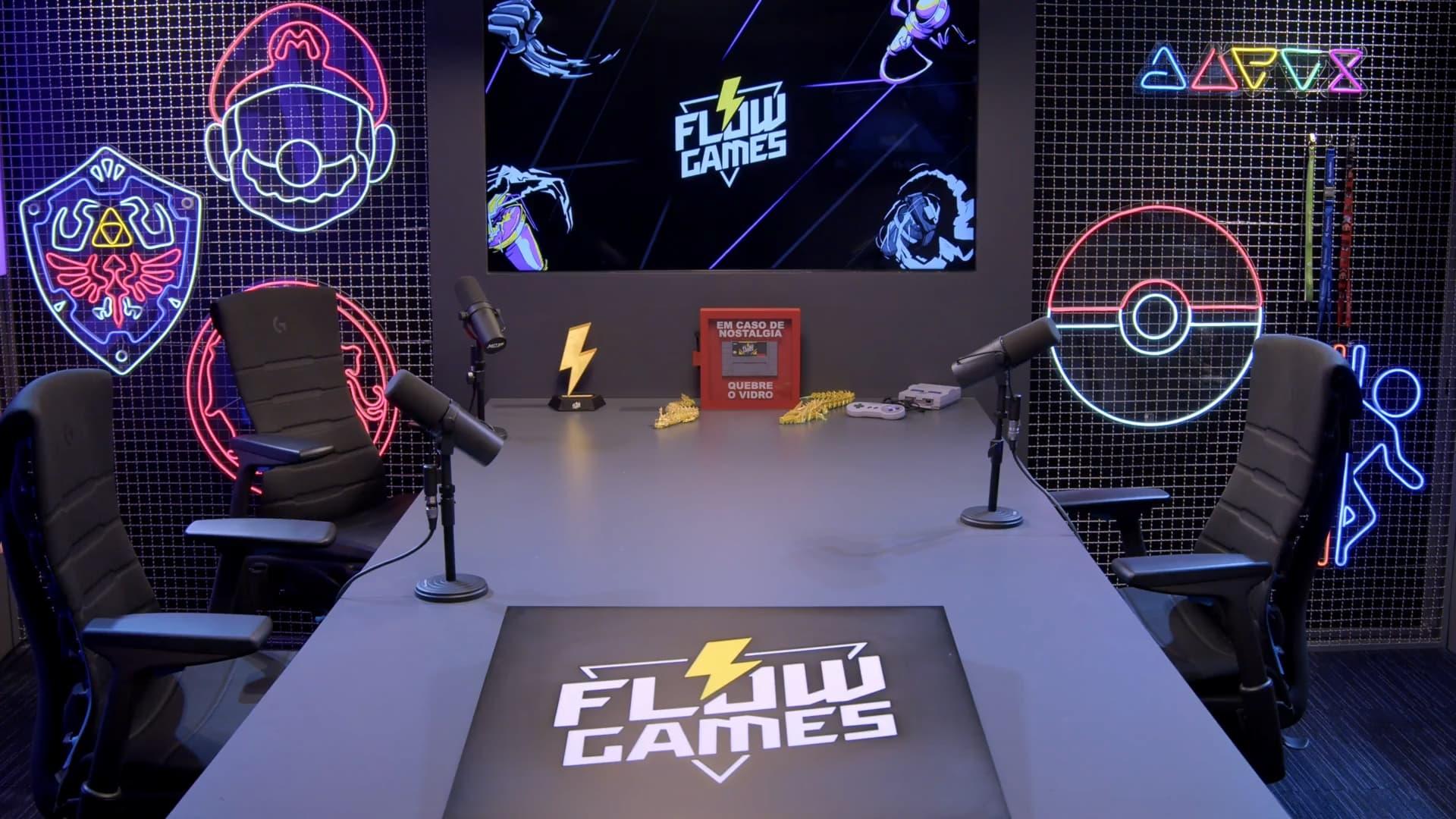 Saiba qual é a agenda de podcasts do Flow Games nesta semana