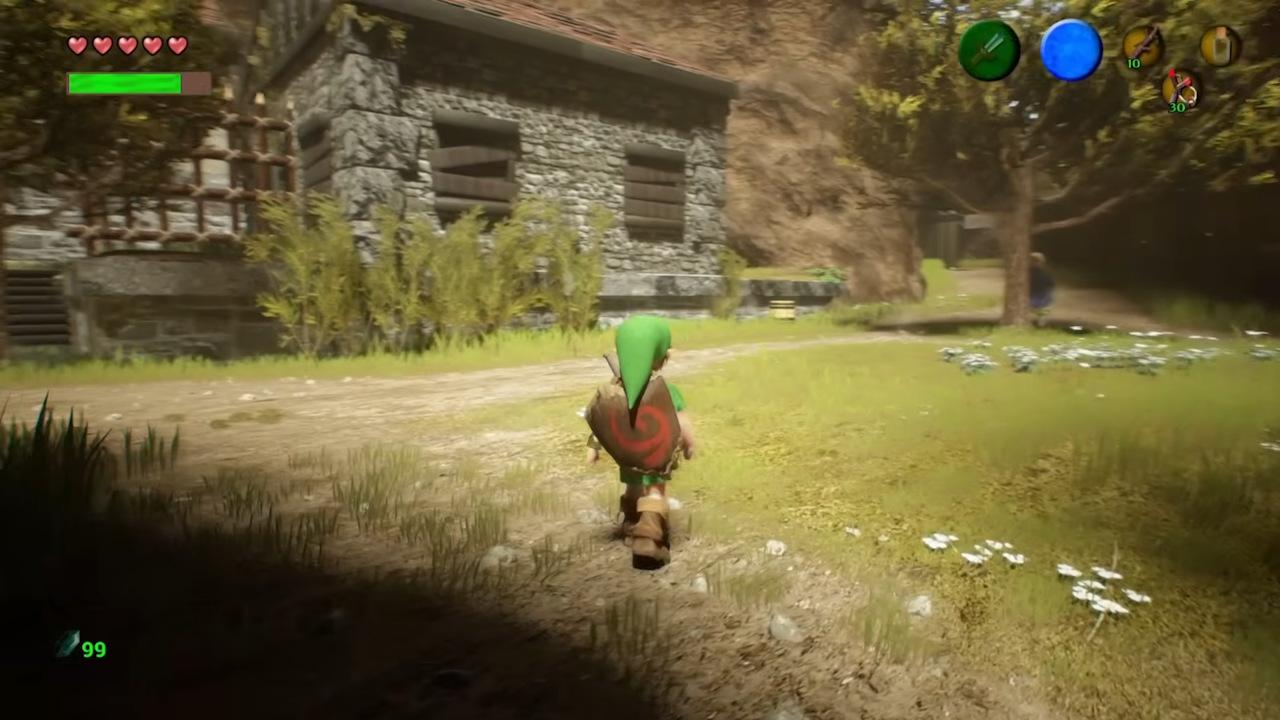 Zelda Ocarina of Time: remake feito por fã é cancelado