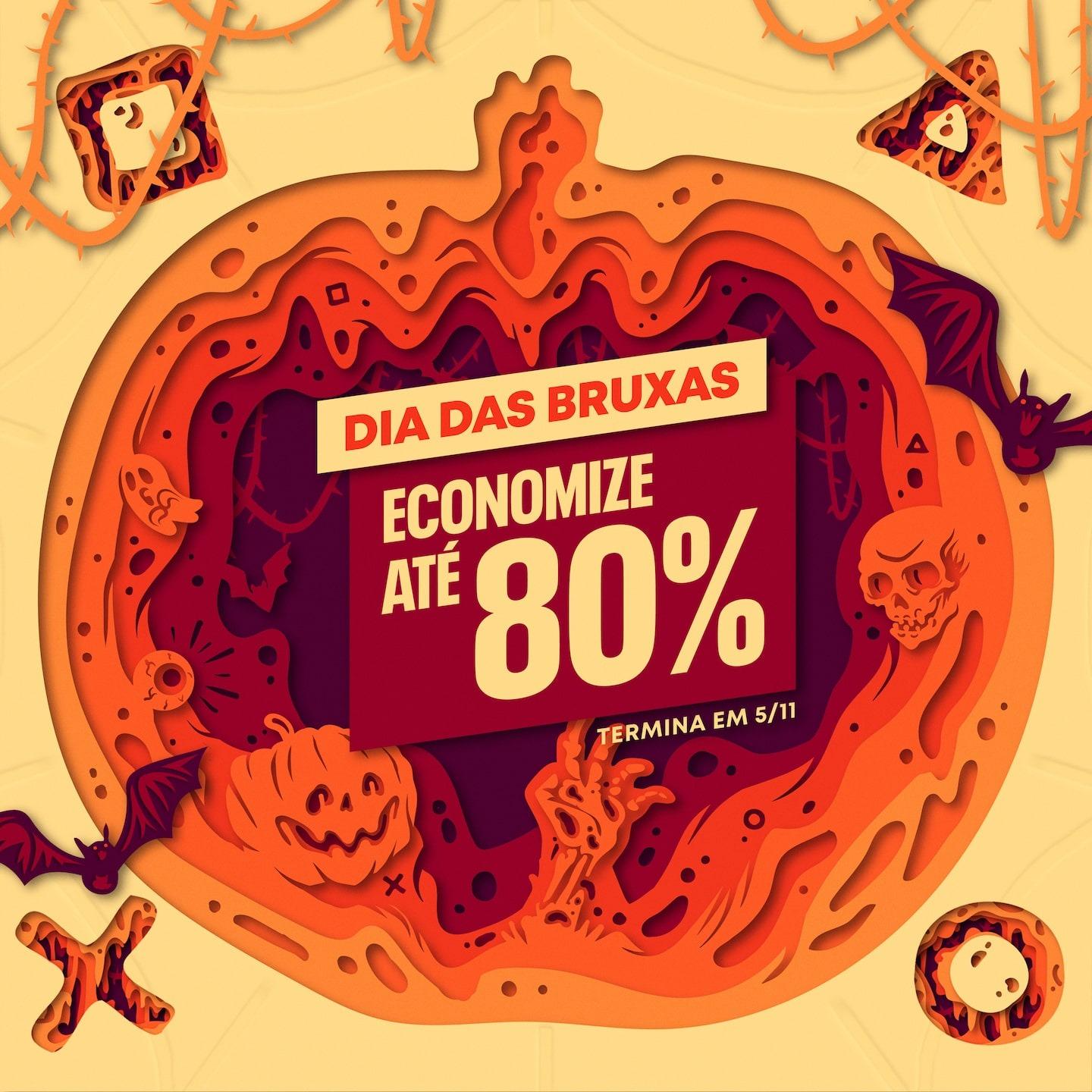 Oferta de Halloween da PS Store: 15 jogos por menos de R$ 100
