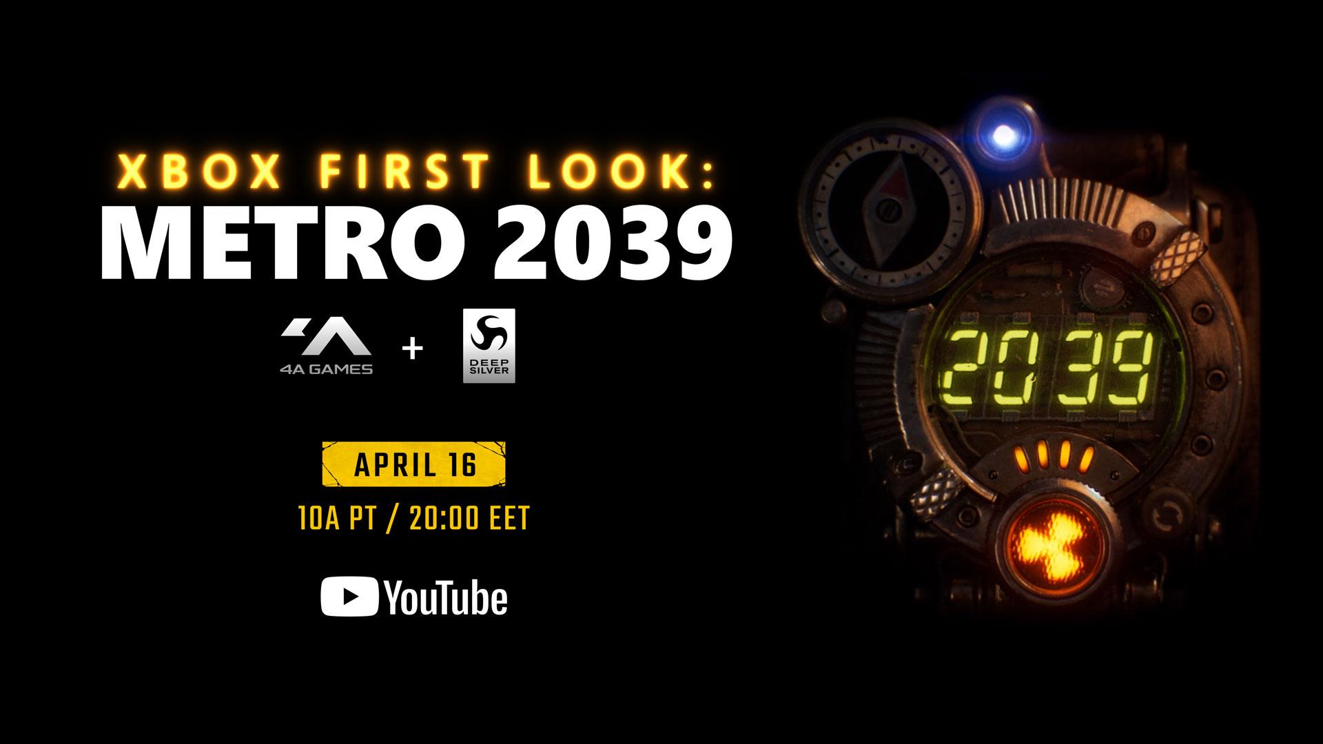 Surpresa! Metro 2039 terá revelação completa nesta quinta (16)