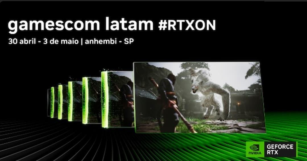 NVIDIA GeForce confirma presença na Gamescom Latam 2026