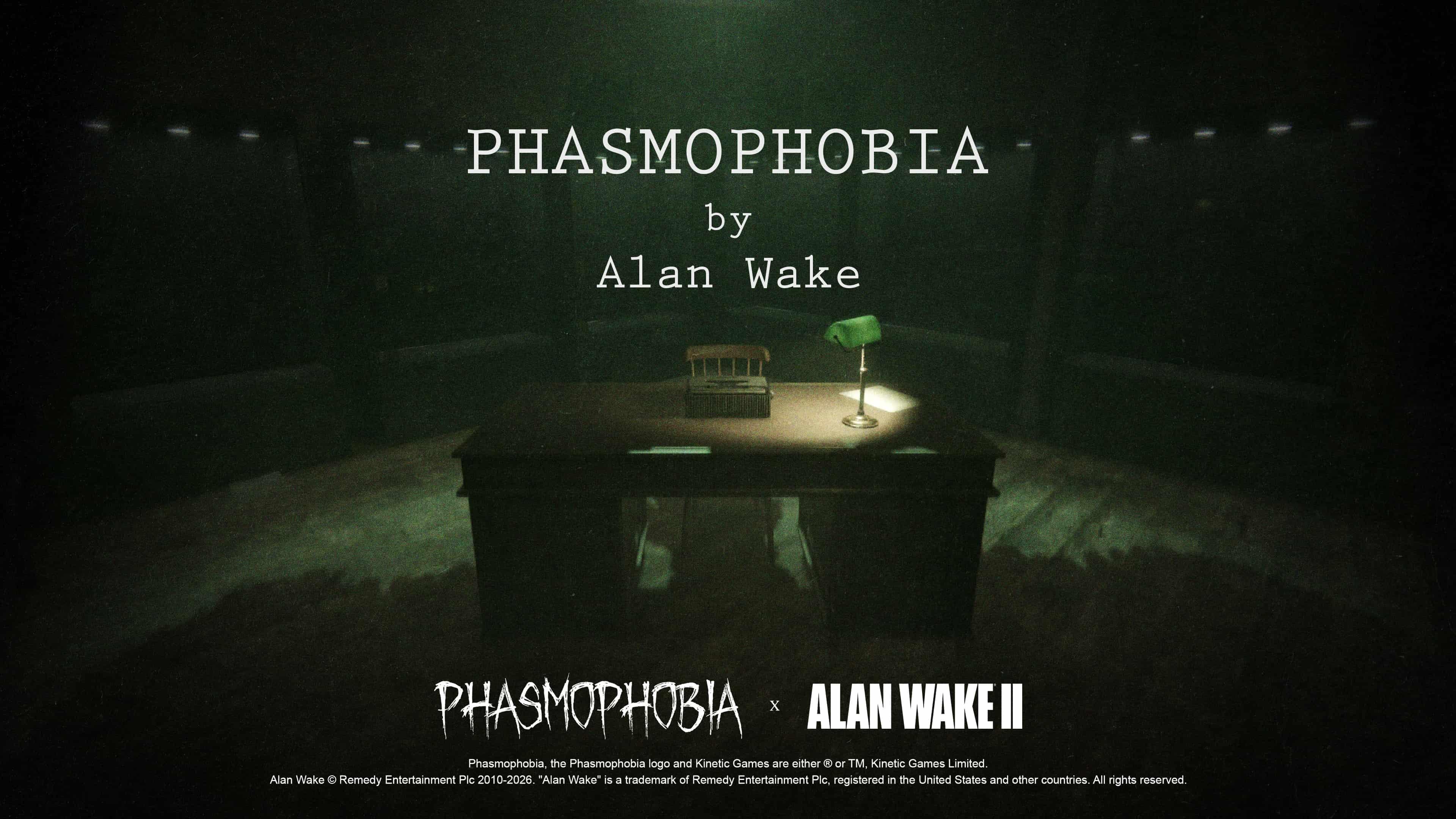 Phasmophobia terá collab com Alan Wake em maio