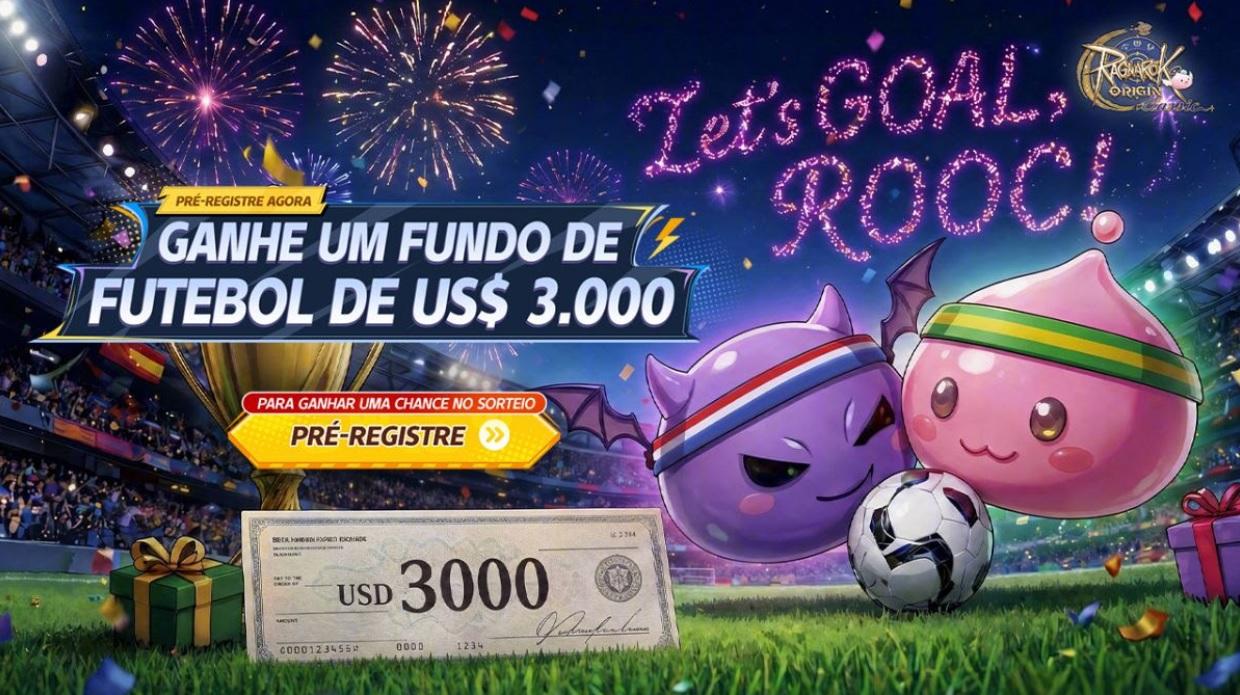 Ragnarok Original Classic, o ROOC, está em clima de Copa!
