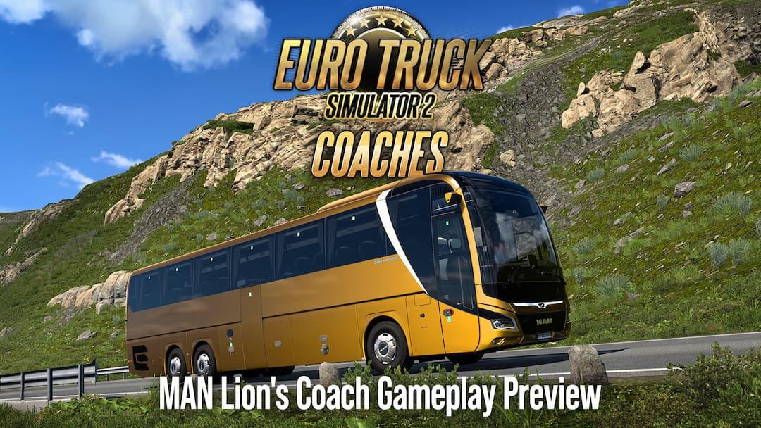 Euro Truck Simulator 2 ganha vídeo de gameplay com ônibus
