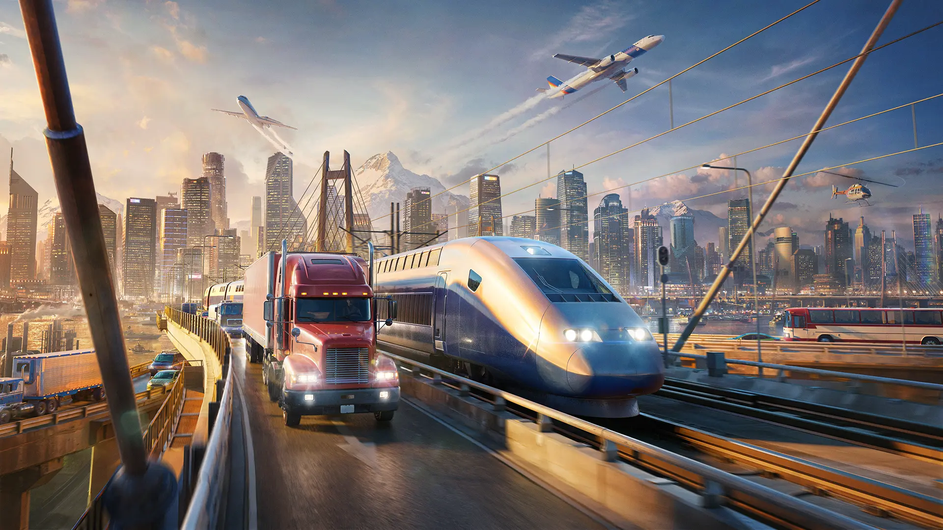 Transport Fever 3 será publicado pela Paradox neste ano