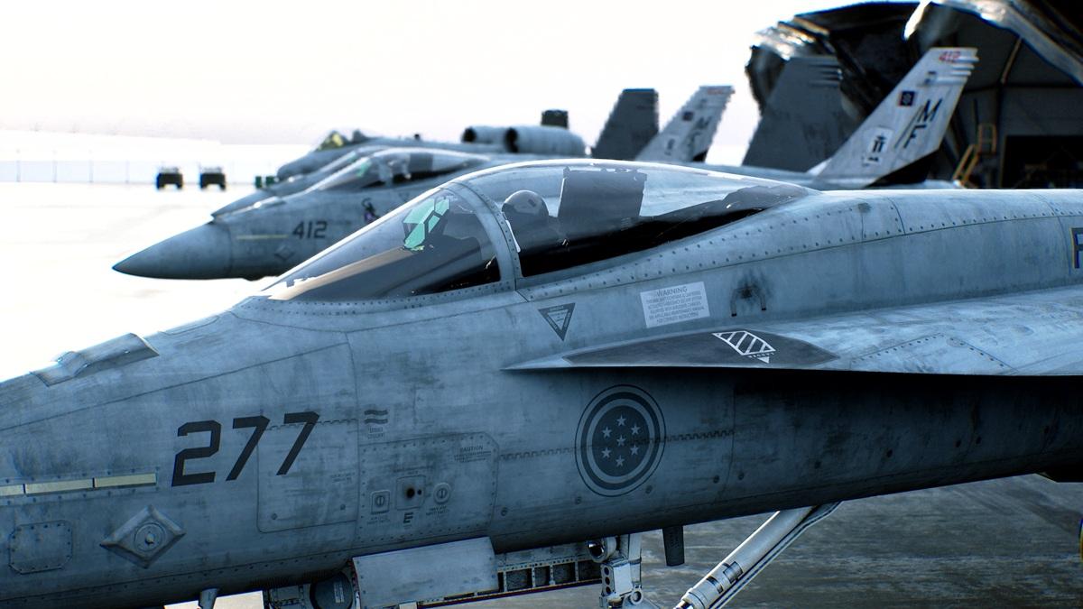 Ace Combat 8: Wings of Theve detalha cenas em 1ª pessoa