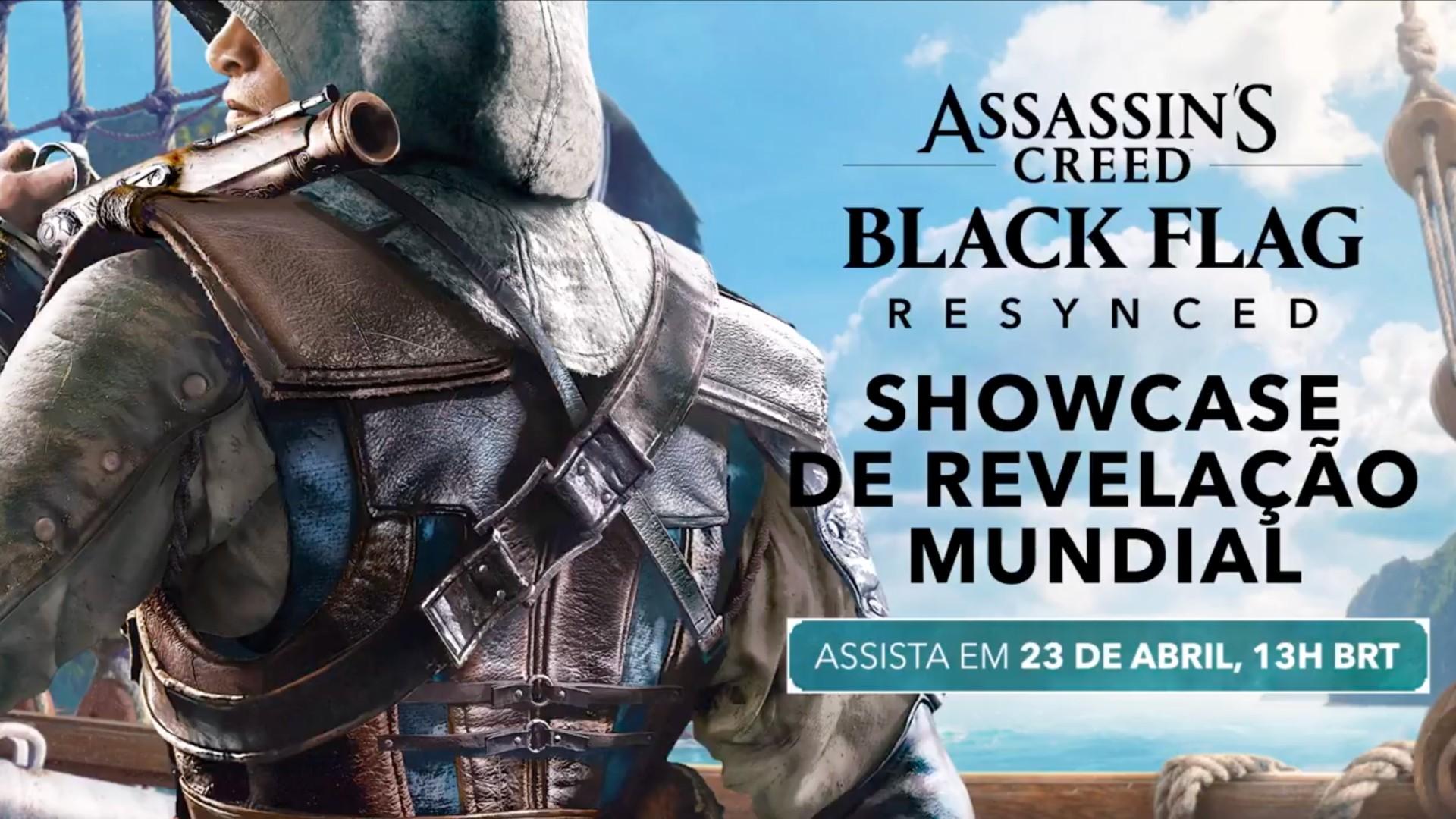 Assassin’s Creed Black Flag Resynced será revelado na quinta (23)