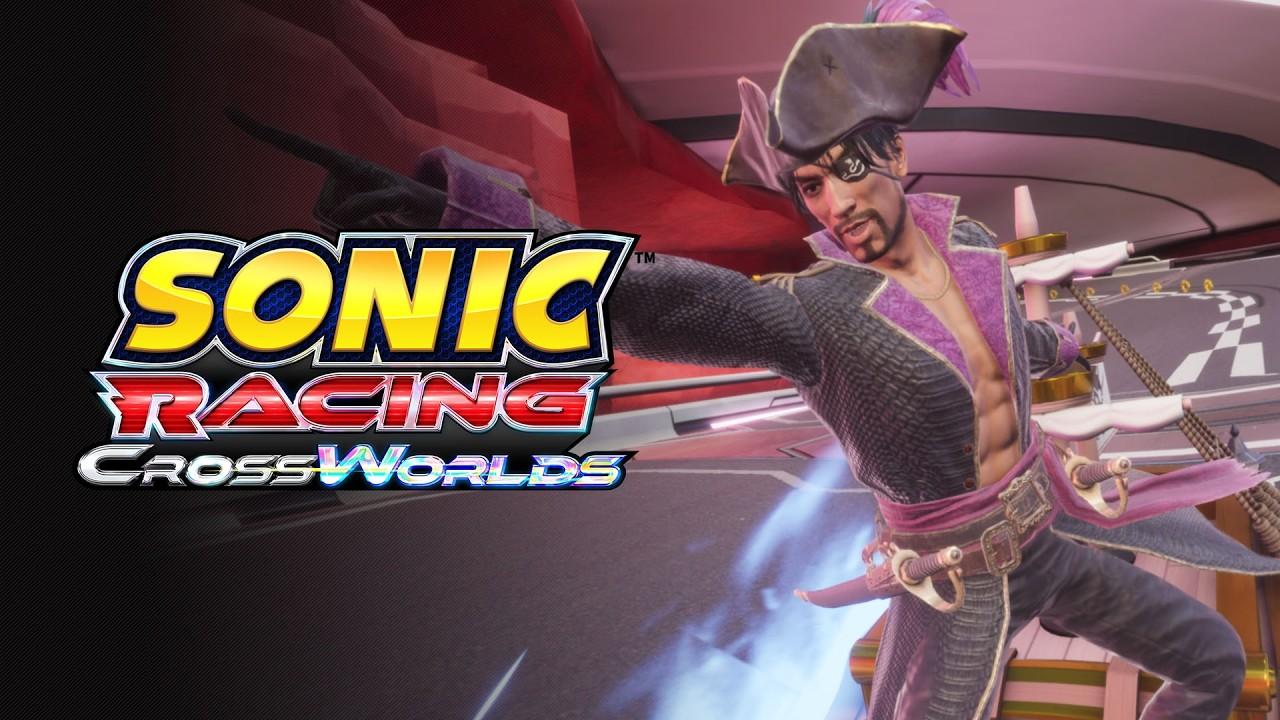 Sonic Racing: CrossWorlds recebe Goro Majima amanhã