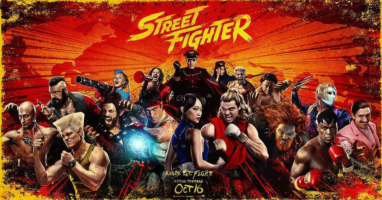 Novos pôsteres do filme de Street Fighter destacam Ryu, Ken e Chun-Li