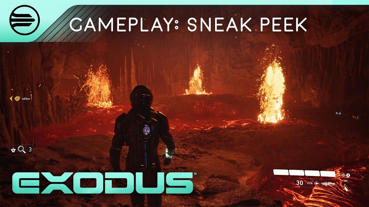 Depois do frio, calor: Exodus mostra novo gameplay