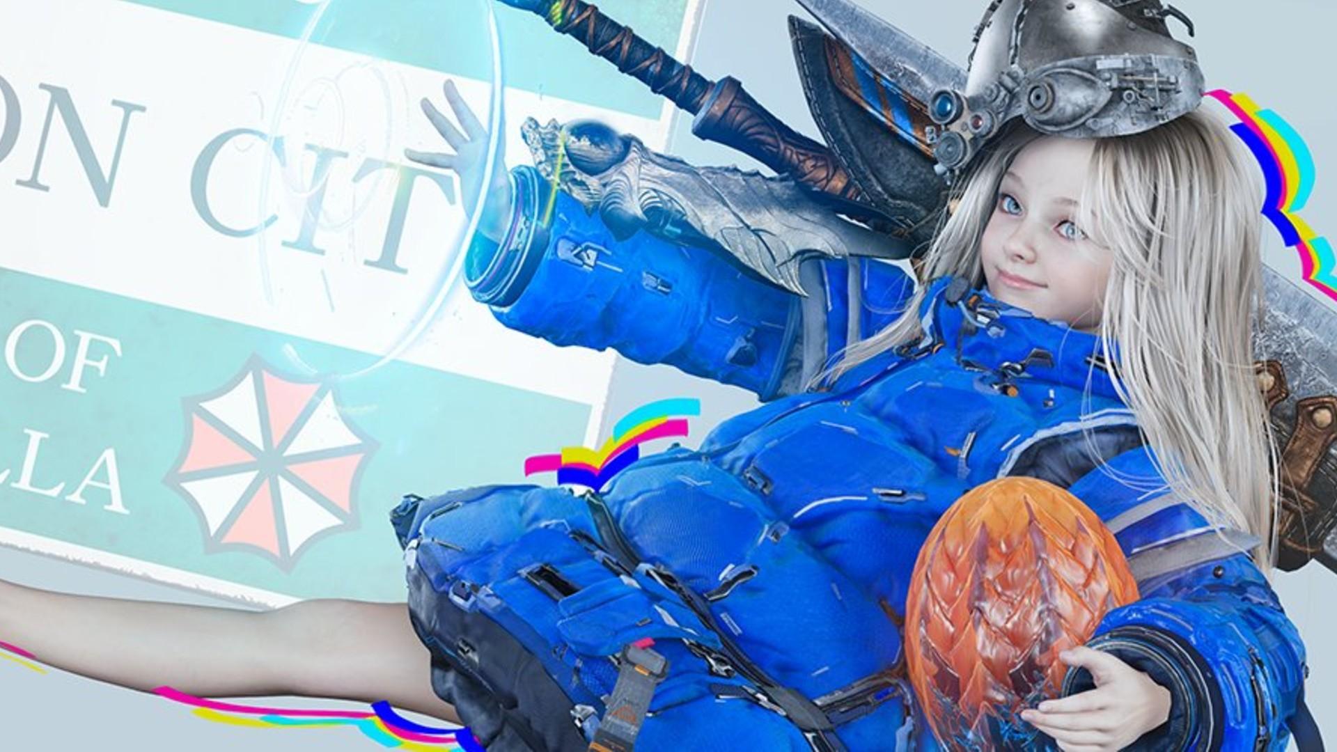 Diana de Pragmata “hackeia” páginas de Resident Evil