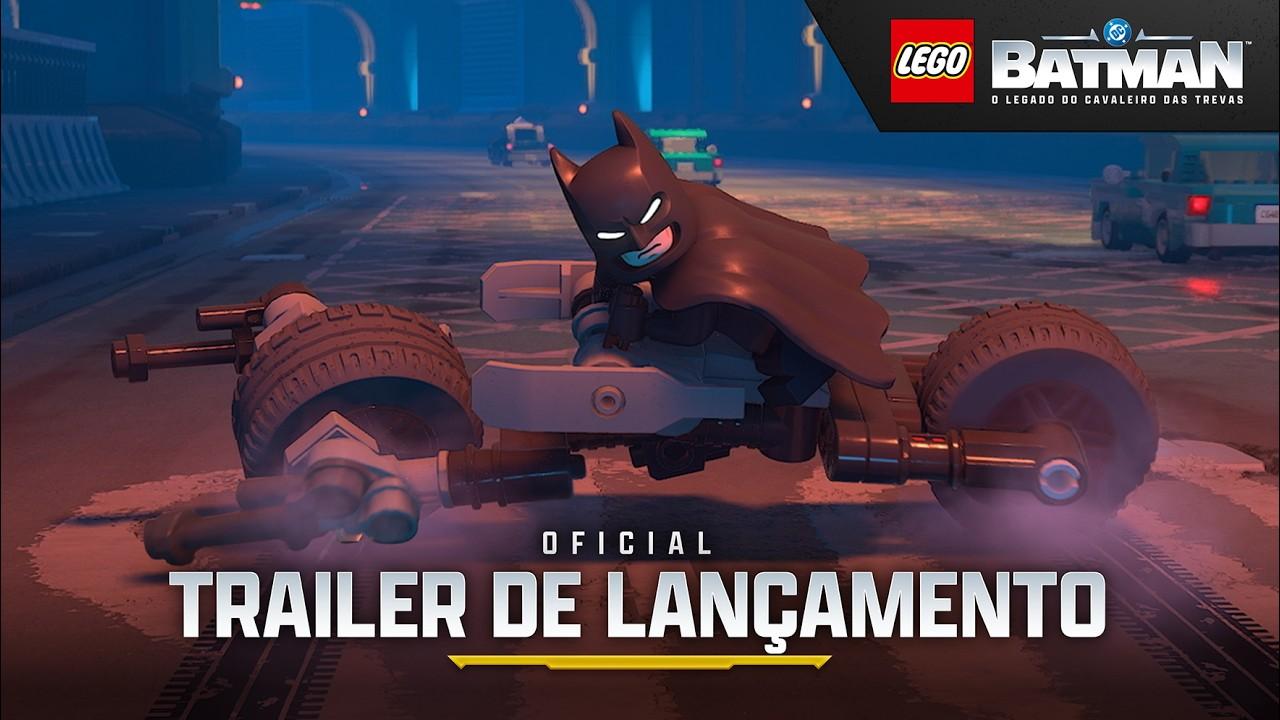 LEGO Batman ganha trailer com música histórica do herói