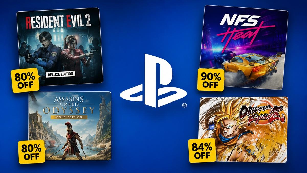 Estes jogos da PS Store estão com até 80% de desconto por tempo limitado