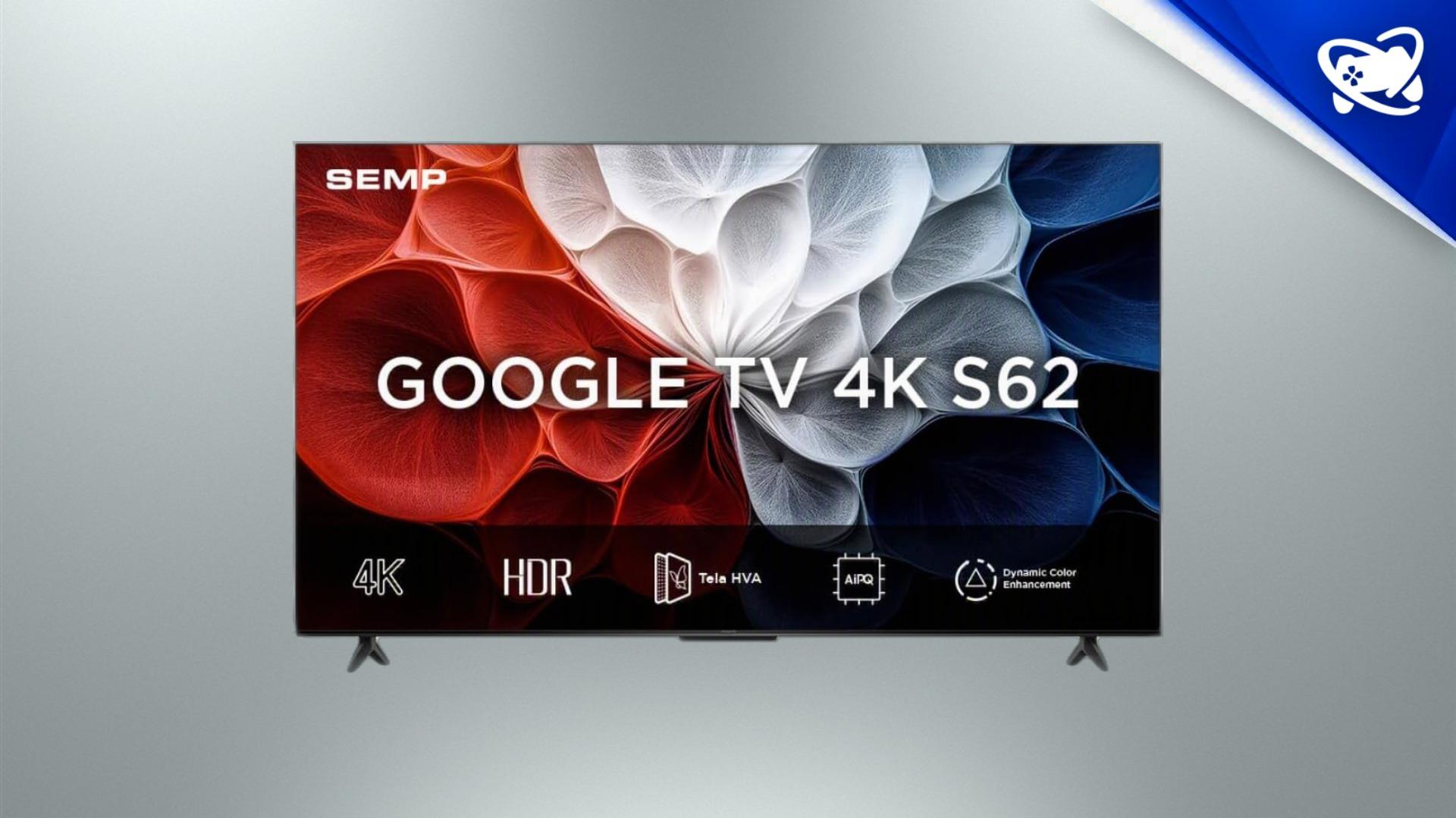 Smart TV 4K SEMP de 43″ está com boa oferta na Amazon Brasil