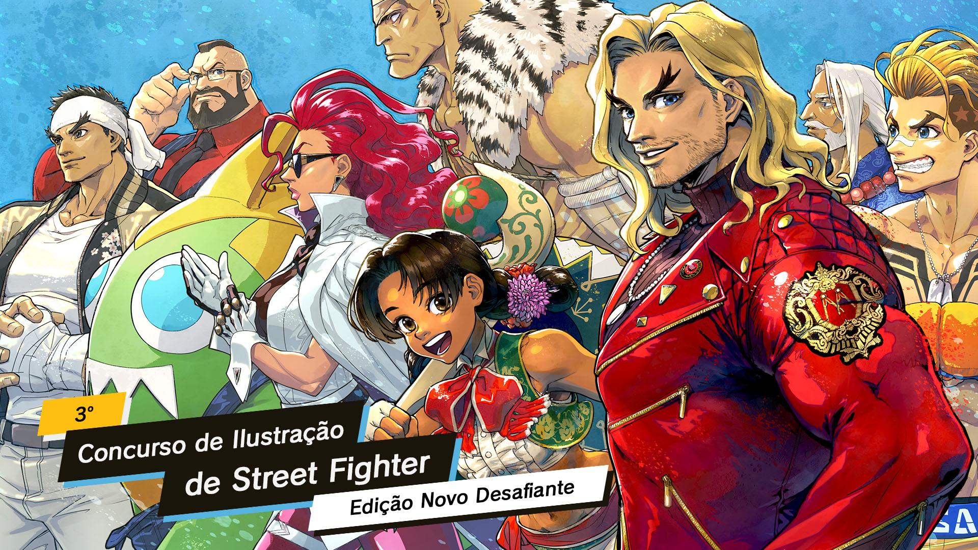 Capcom anuncia terceiro concurso de ilustração de Street Fighter 6