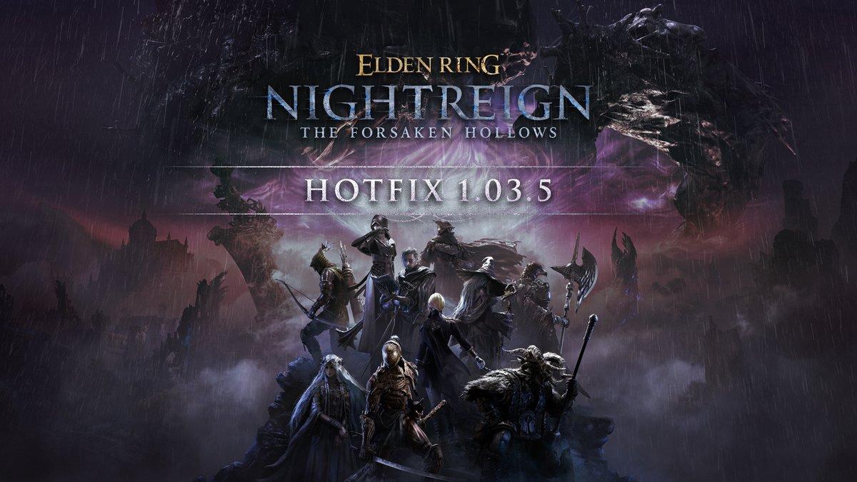 Elden Ring Nightreign recebe hotfix 1.03.5; patch notes
