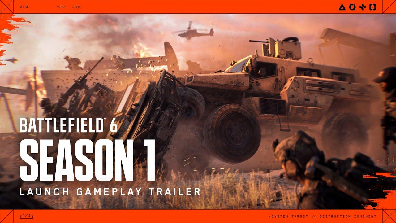 EA revela detalhes da primeira temporada do Battlefield 6