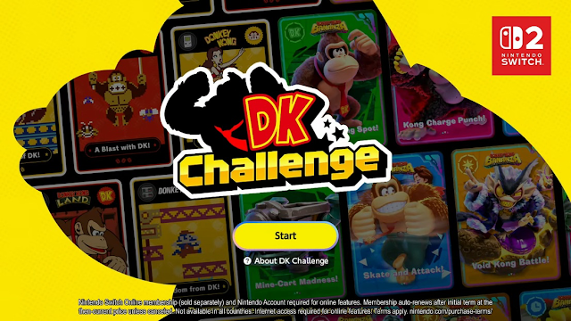 Nintendo Switch Online recebe evento 'DK Challenge'