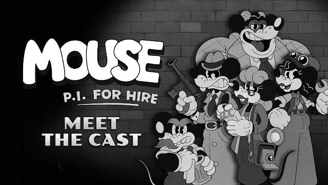 MOUSE: P.I. For Hire recebe novo trailer focado nos personagens principais