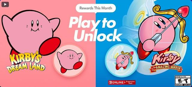 Nintendo Switch Online recebe ícones de Kirby’s Dream Land e The Amazing Mirror