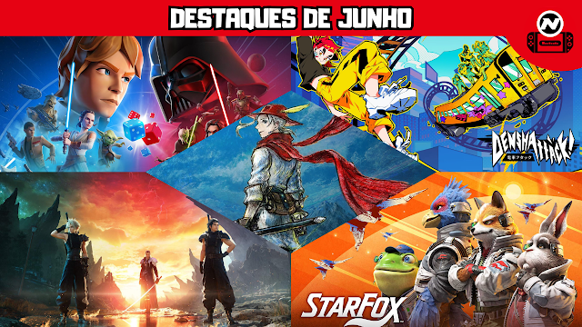 Os jogos mais aguardados do mês de junho de 2026 para Switch e Switch 2