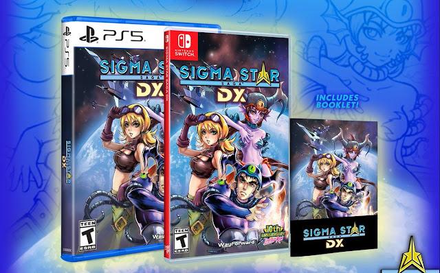 Sigma Star Saga DX terá edição física para Nintendo Switch