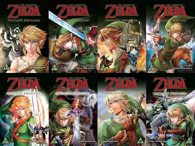 The Legend of Zelda: Panini lança assinatura com 11 volumes do mangá Twilight Princess no Brasil