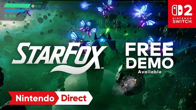 Star Fox recebe demo já disponível no Nintendo Switch 2