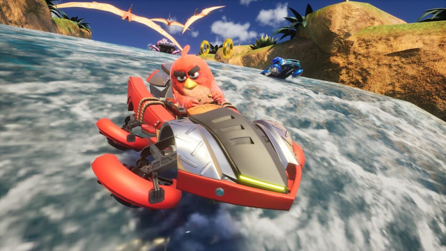 Sonic Racing: CrossWorlds recebe atualização com conteúdo de Angry Birds