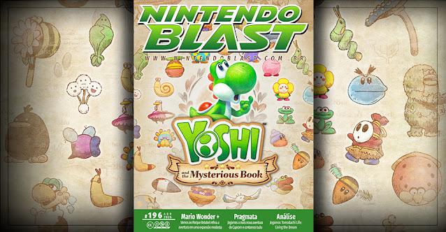 Revista Nintendo Blast Nº 196: investiga as páginas do livro em Yoshi and the Mysterious Book