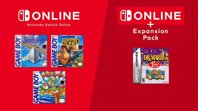 Novos jogos de Game Boy e Game Boy Advance são adicionados ao Nintendo Switch Online + Pacote Adicional