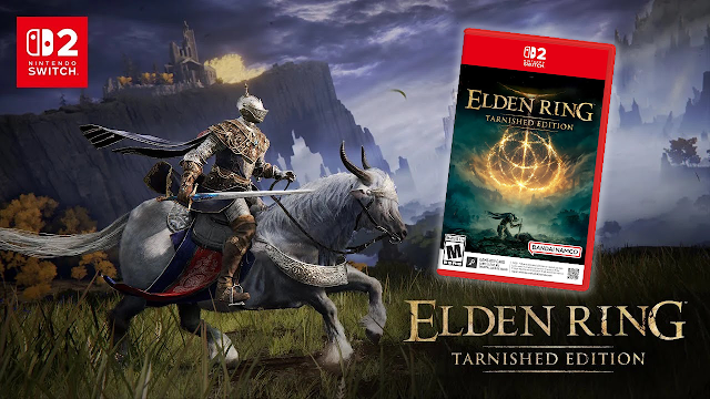 Elden Ring no Switch 2 deve chegar com preço elevado em versão Game-Key Card