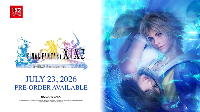 Final Fantasy X | X-2 HD Remaster chegará ao Switch 2 em 23 de julho