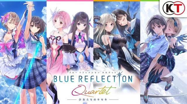 Blue Reflection Quartet será lançado para Switch e Switch 2 em 30 de julho