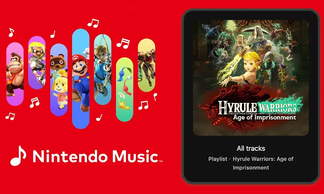 Nintendo Music recebe trilha sonora de Hyrule Warriors: Age of Imprisonment