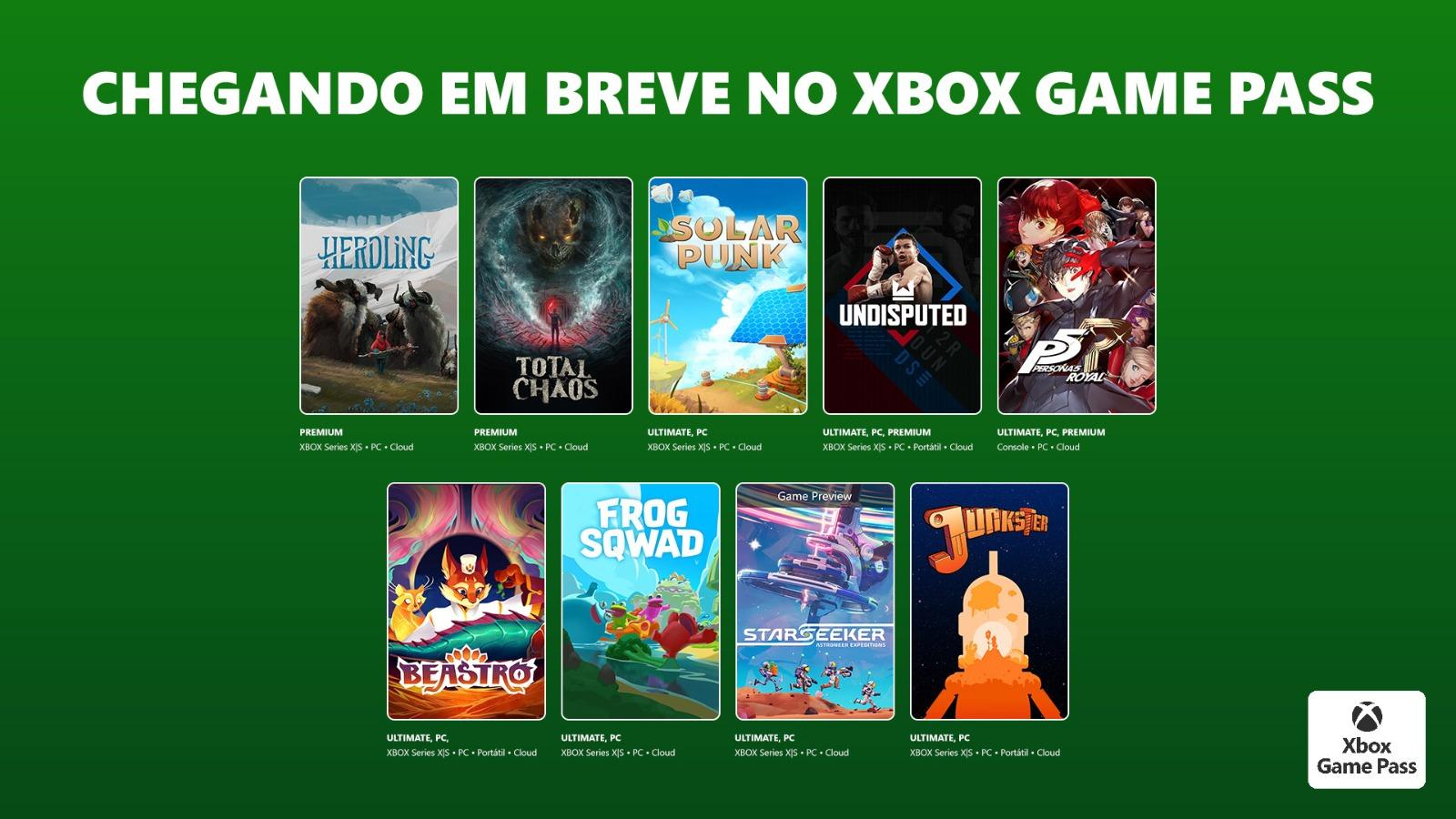 SAIU! Eis os novos jogos do Xbox Game Pass em junho